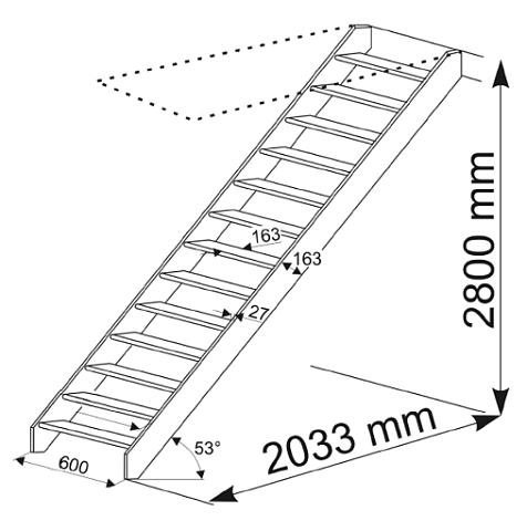 Лестница М-012у