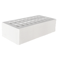 Кирпич Красная Гвардия лицевой 1НФ Белый Гладкий