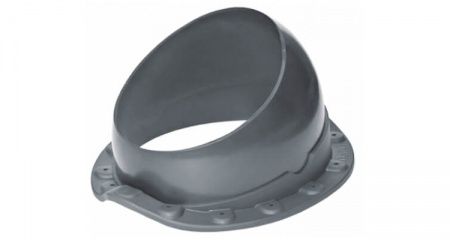 Проходный элемент Base-VT Wave 125/150 серый