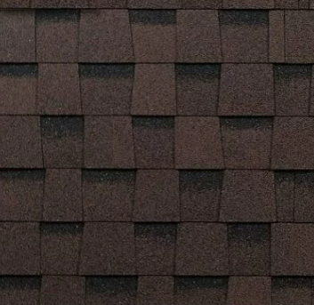 Гибкая черепица Технониколь SHINGLAS многослойная Фазенда Коричневый