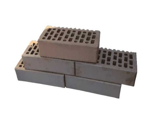 Алексеевский кирпич лицевой 1,4 НФ бавария black флеш-обжиг гладкий