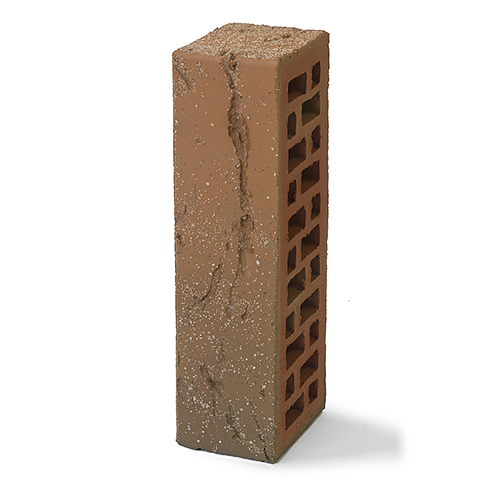 Кирпич Braer лицевой керамический 0,7НФ браер кладка кора дуба с песком