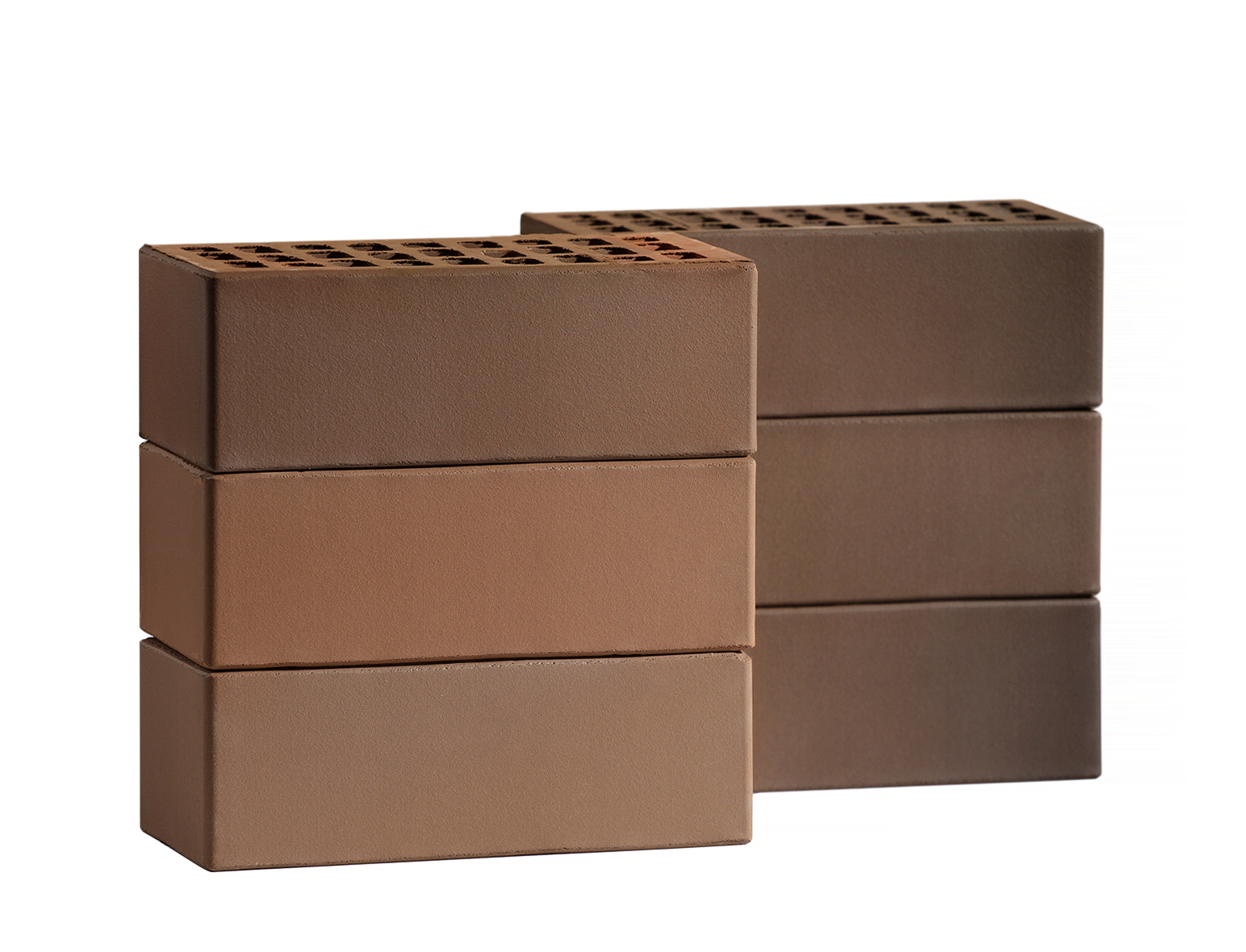 Кирпич лицевой Volgabrick Флеш Гладкий 1.4НФ 