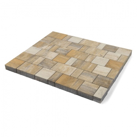 Тротуарная плитка Braer Старый город Ландхаус Песчаник, h=80