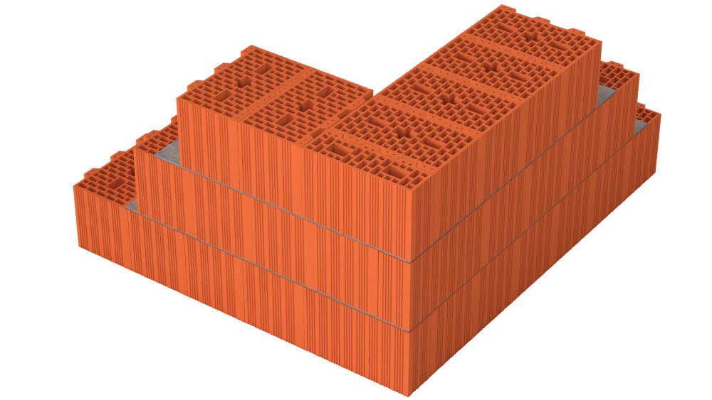 Керамический блок Porikam (Amstron)