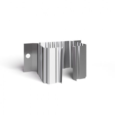 Держатель трубы 76х102 (на дерево) оцинковка