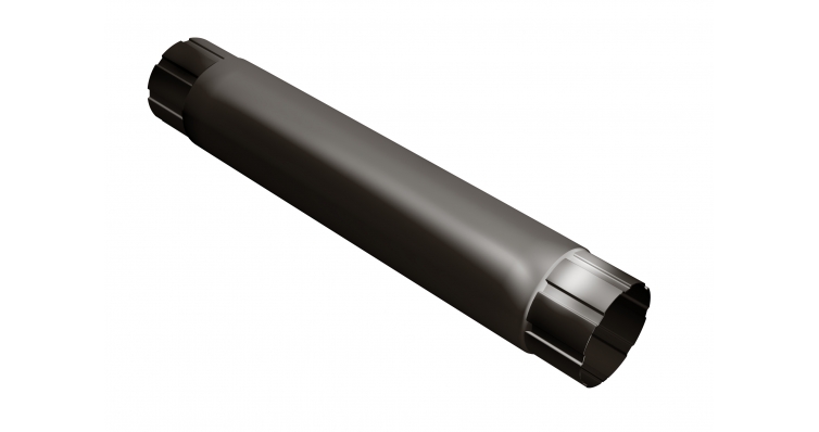 Круглая труба соединит. 1м Granite 150*100мм