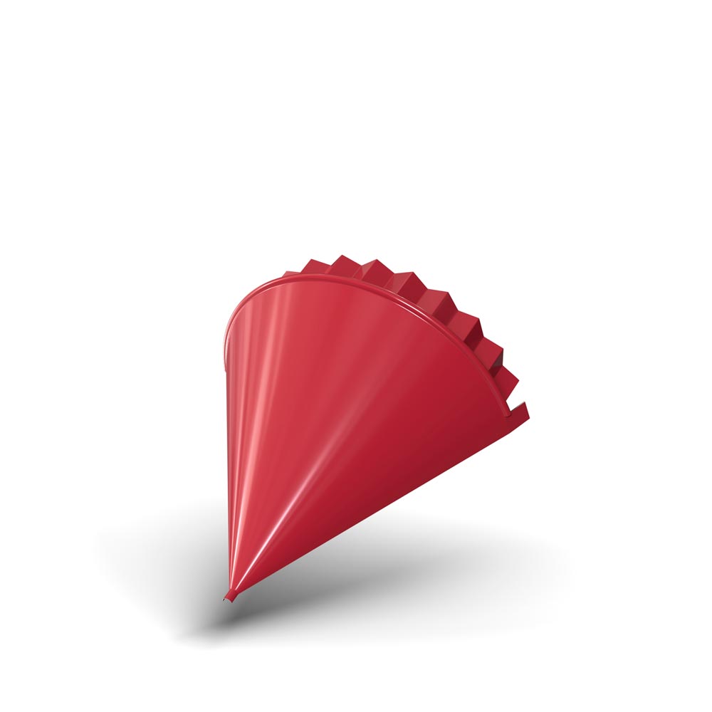 Заглушка конька круглого конусная