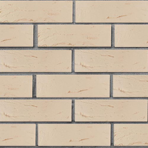 Кирпич ЛСР лицевой керамический пустотелый 1НФ слоновая кость рустик