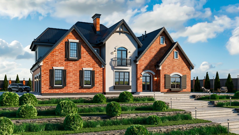 Кирпич ручной формовки Бордо 0,5 WDF