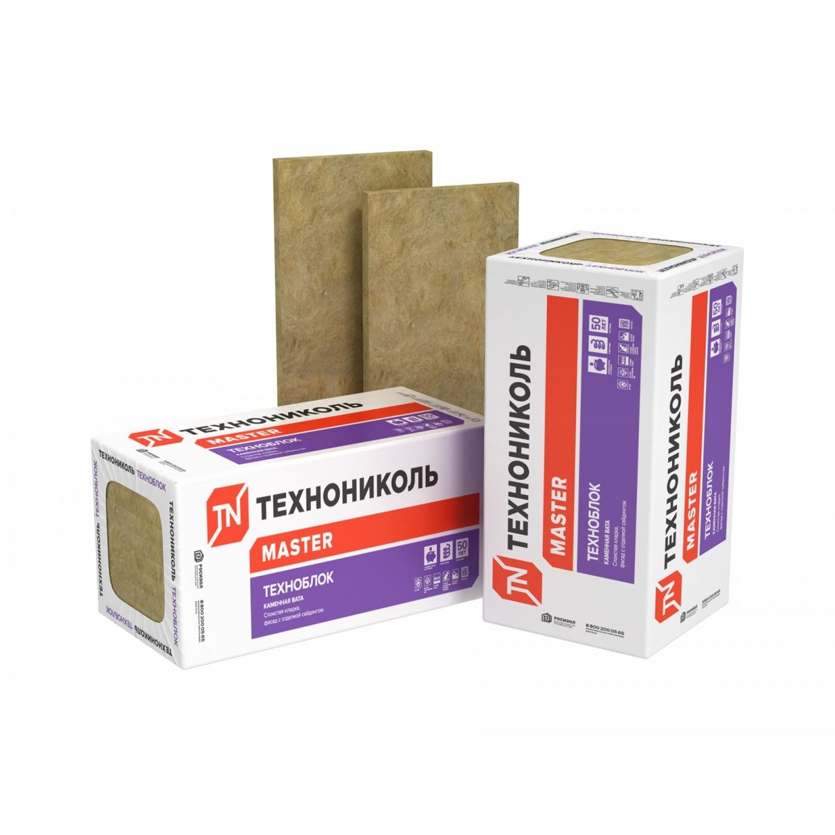 ТЕХНОБЛОК СТАНДАРТ 1200х600х100 мм 4 плиты