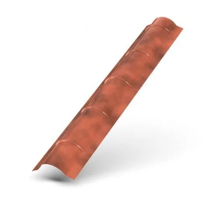 Планка конька круглого R110х2000 CLOUDY 0.5