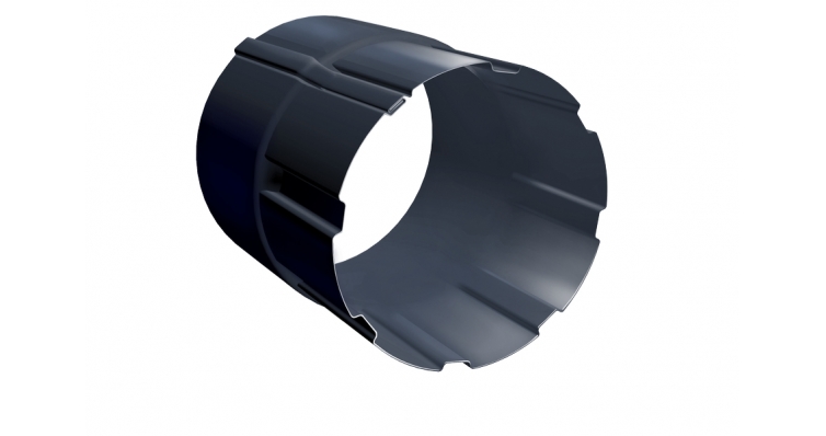 Соединитель трубы 125*90мм окрашенный