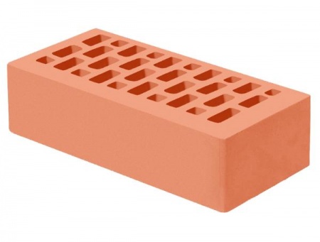 Голицынский кирпич лицевой 1НФ абрикос гладкий