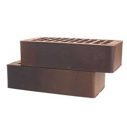 Голицынский кирпич лицевой 1НФ венге гладкий