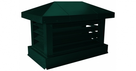 Дымник с жалюзи GreenCoat Pural BT