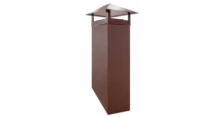 Кожух на трубу скатный Standart Satin