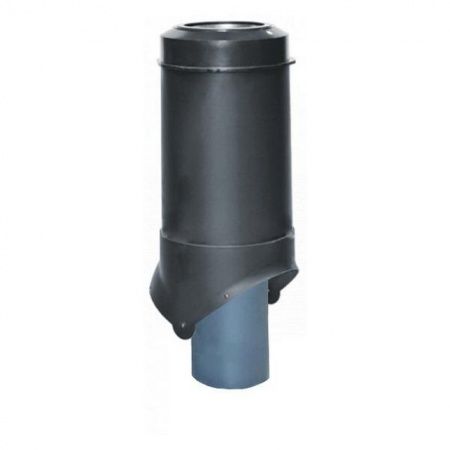 Выход канализации Pipe-VT 110/125 NEW изолированный черный