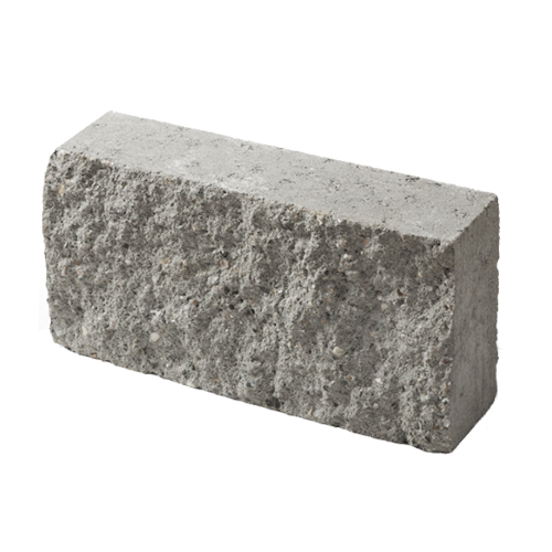 Кирпич полнотелый с двумя гранями колотой фактуры Besser