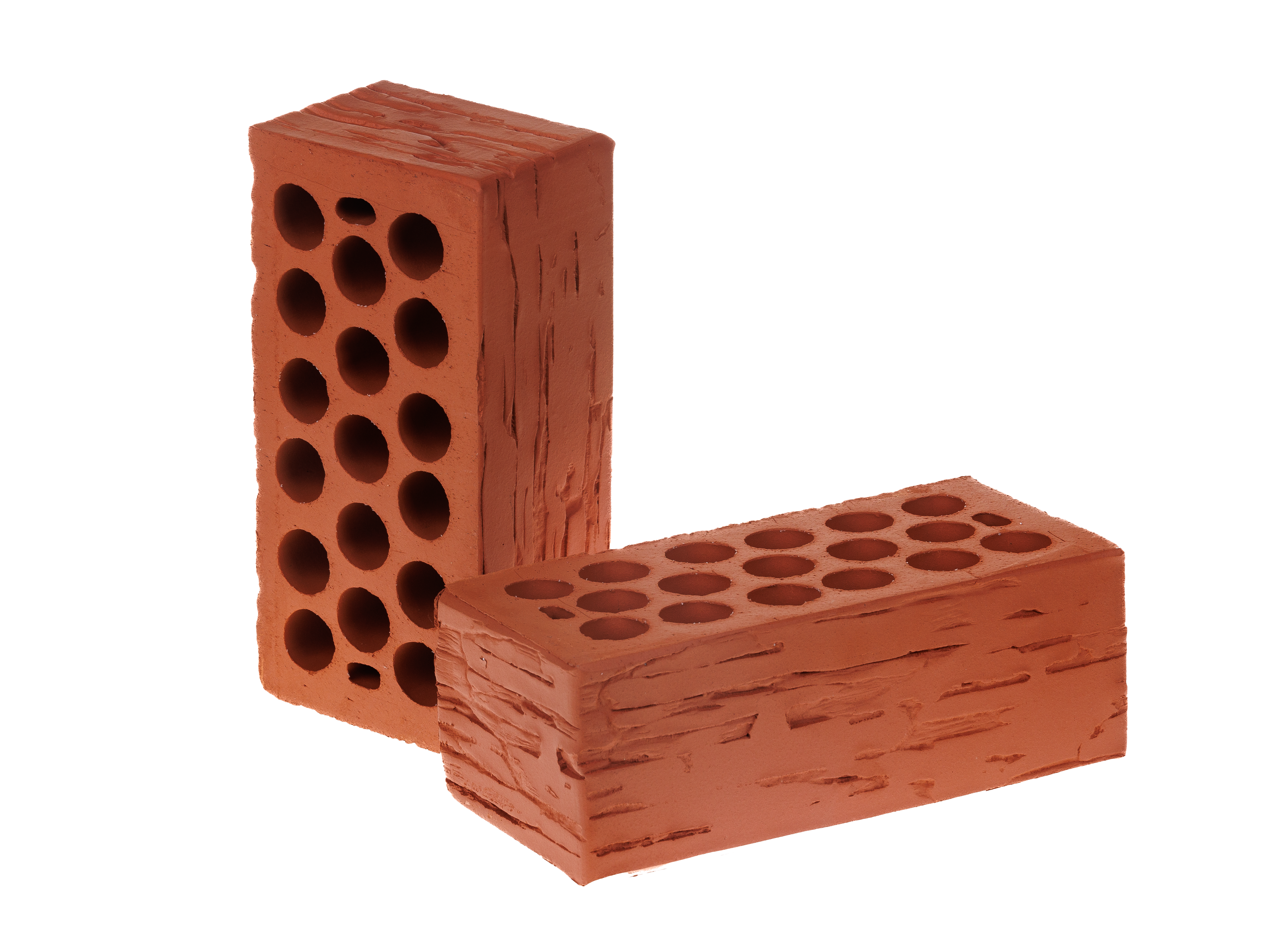 Кощаковский кирпич лицевой 1НФ красный дикий камень (1 категория)