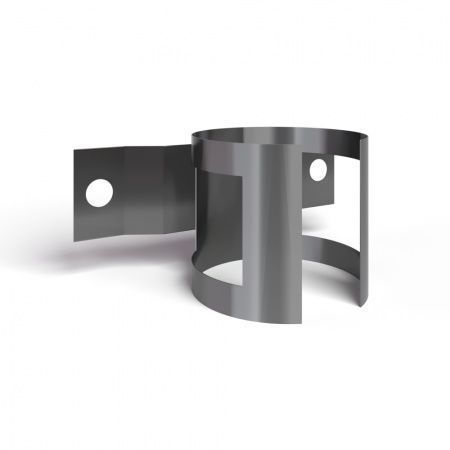 Держатель трубы D100 (на дерево) RAL9005