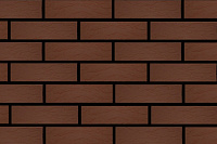 Саранский кирпич лицевой 1НФ шоколад гладкий