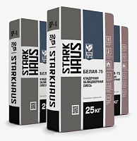 Смесь кладочная STARKHAUS SP-4 ЦПС-75 белый 25 кг